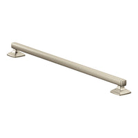 BRUSHED NICKEL 24" DESIGNER GRAB BAR