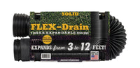 Flex-Drain 12 ft. L Poly Drain Pipe