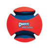 Chuckit! Blue/Orange Rubber Kick Fetch Ball Dog Toy Large 1 pk