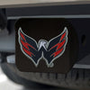 NHL - Washington Capitals Black Metal Hitch Cover - 3D Color Emblem