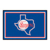 MLB - Texas Rangers Retro Collection 4ft. x 6ft. Plush Area Rug - (1984)