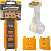 StealthMounts Dewalt Snapfit Yellow ABS Tool Holder 4 pk