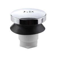 Danco 2 in. Chrome Plastic Tub Drain Stopper