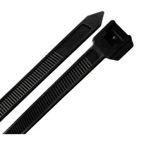 Home Plus 24 in. L Black Cable Tie 10 pk