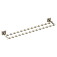 BRUSHED NICKEL 24" DOUBLE TOWEL BAR