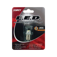 Dorcy LED Flashlight Bulb 3V 1W 30 Lumens 100,000 Hours Replacement