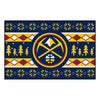 NBA - Denver Nuggets Holiday Sweater Rug - 19in. x 30in.