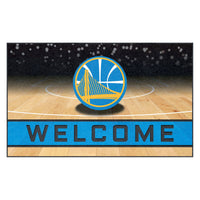 NBA - Golden State Warriors Rubber Door Mat - 18in. x 30in.