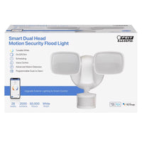 Feit Smart Home Motion-Sensing Hardwired LED White Security Floodlight