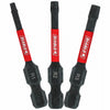 Diablo Square 2 in. L Drive Bit Set Black Oxide 3 pc