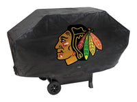 Rico NHL Black Blackhawks Grill Cover For Universal