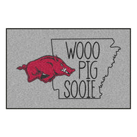 University of Arkansas Southern Style Rug - 19in. x 30in.