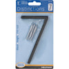 Hillman Distinctions 5 in. Black Metal Screw-On Number 7 1 pc (Pack of 3)