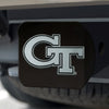 Georgia Tech Black Metal Hitch Cover