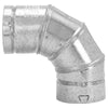 Selkirk 6.37 in. D X 7 in. L Aluminum/Galvanized Steel Stove Pipe Elbow