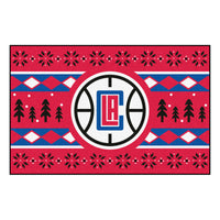 NBA - Los Angeles Clippers Holiday Sweater Rug - 19in. x 30in.