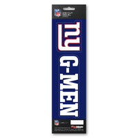 NFL - New York Giants 2 Piece Decal Sticker Set