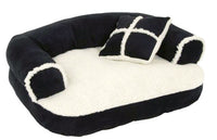 Petmate Assorted Sheepskin Pet Bed 16 in. H X 20 in. W X 9 in. L