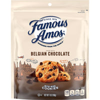 Famous Amos Belgian Chocolate Cookies 7 oz Bagged (Pack of 6)