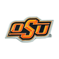 Oklahoma State University 3D Color Metal Emblem