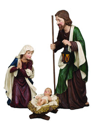 Celebrations Multicolored Holy Family Christmas Decor