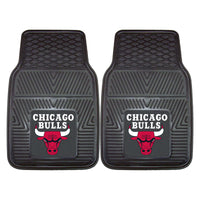 NBA - Chicago Bulls Heavy Duty Car Mat Set - 2 Pieces