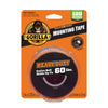 Gorilla Heavy Duty 1 in. W x 120 in. L Mounting Tape Black