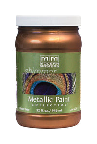 Modern Masters Shimmer Satin Statuary Bronze Metallic Paint 1 qt