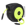 Flexzilla 50 ft. L X 3/8 in. D Hybrid Polymer Retractable Air Hose Reel 150 psi Zilla Green