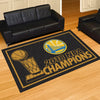 NBA - Golden State Warriors 2018 NBA Champions 5ft. x 8 ft. Plush Area Rug