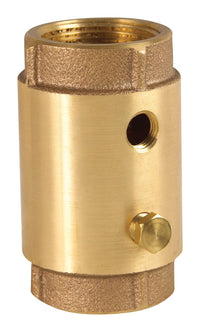 Campbell 1-1/4 in. D X 1-1/4 in. D FNPT Red Brass Spring Loaded Check Valve