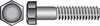 Hillman 7/16 in. D X 7 in. L Zinc Plated Steel Hex Bolt 25 pk