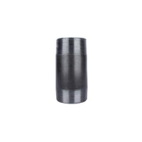 STZ Industries 1-1/2 in. MIP each X 1-1/2 in. D MIP Black Steel 2-1/2 in. L Nipple