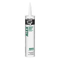 DAP Alex White Acrylic Latex Caulk 10.1 oz. (Pack of 12)