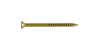 FastenMaster GuardDog No. 10 X 3 in. L Gold Phillips/Square Bugle Head Deck Screws 75 pk