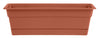 Bloem 5.75 in. H X 30 in. W X 7.5 in. D Plastic Dura Cotta Window Box Terracotta