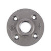 BK Products 3/4 in. FPT  Black Malleable Iron Floor Flange