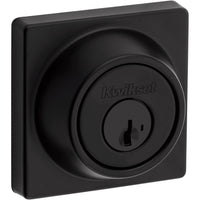 660 SQT 514 SMC RCAL RCS K3 Contemporary 1-Cyl Deadbolt with SC1 Keyway - Matte Black