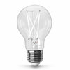 Feit A19 E26 (Medium) Filament LED Bulb Adjustable White 60 Watt Equivalence 2 pk