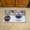 NHL - Edmonton Oilers Rubber Scraper Door Mat