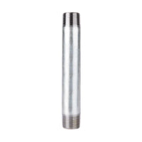 STZ Industries 2 in. MIP each X 2 in. D MIP Galvanized Steel 8 in. L Nipple