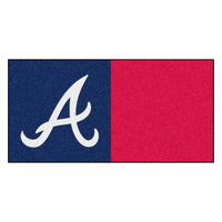 MLB - Atlanta Braves Team Carpet Tiles - 45 Sq Ft.