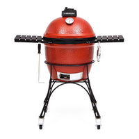 Kamado Joe 18 in. Classic I Charcoal Kamado Grill and Smoker Red