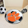 Clemson University Soccer Ball Rug - 27in. Diameter