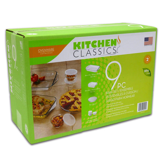 Kitchen Classics Ovenware Collection Bake Set Clear