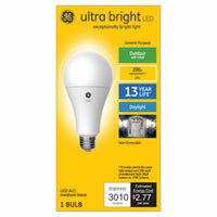 GE Ultra Bright A21 E26 (Medium) LED Bulb Daylight 200 Watt Equivalence 1 pk