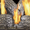 Pleasant Hearth Arlington Ash Fireplace Log Set Unlimited hr 45 lb