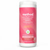 Method  Pink Grapefruit Scent All Purpose Cleaner  Wipes  6.17 oz. (Pack of 6).