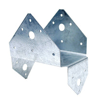 Simpson Strong-Tie 18 ga. Galvanized Steel Half Base 2.5 H x 5.5 W in.