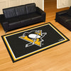 NHL - Pittsburgh Penguins 5ft. x 8 ft. Plush Area Rug